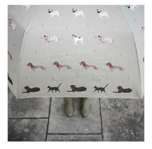 Load image into Gallery viewer, Raining Cats &amp; Dogs Umbrella
